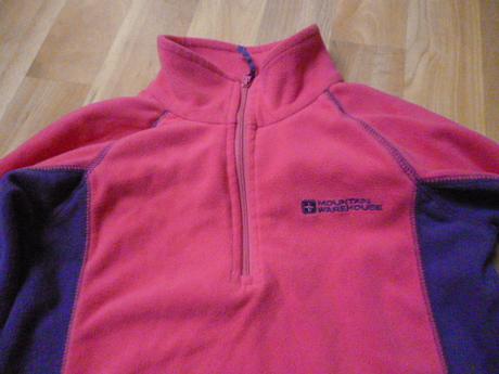 Flís mikina mounatin 7-8, mountain warehouse,128