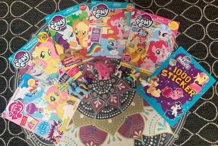Sada poníkov my little pony a časopisov, 