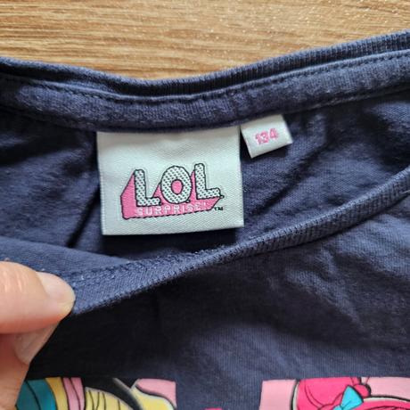 Dívčí triko lol vel. 134, 134