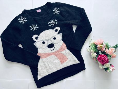 D79/ svetr vánoční - v.9/10 let, 140