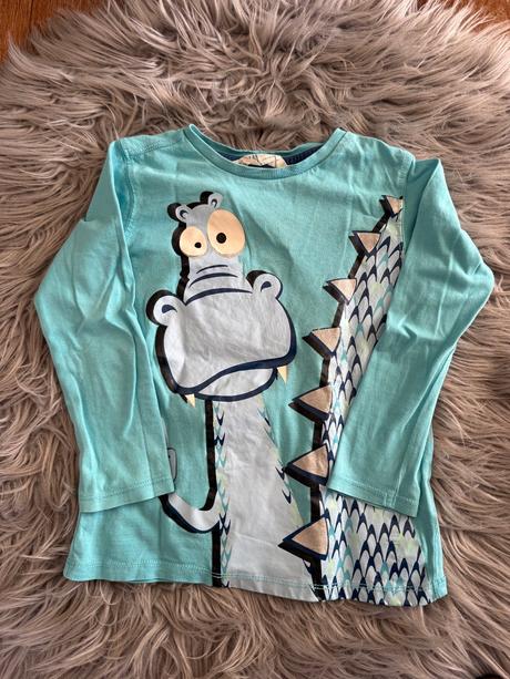 Triko s dráčkem, h&m,98