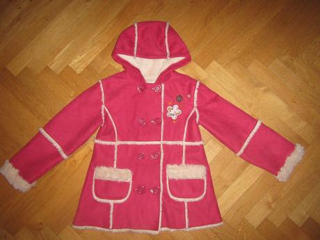 2x kabátek s kožešinkou, f&f, 116