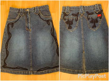 Džínová sukně & sukýnka esprit vel. 140, esprit,140