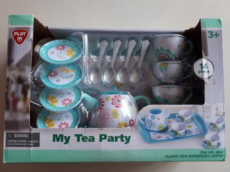 Dětská sada nádobí my tea party, playgo toys, 14ks, 