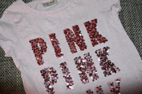 Nádherné triko next s flitry, 122, next,122