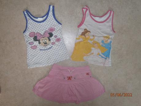 Sukně + tílka, 86–98