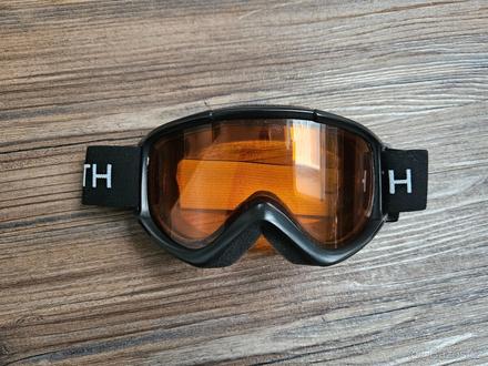 Lyžařské brýle černé oranžové smith, 