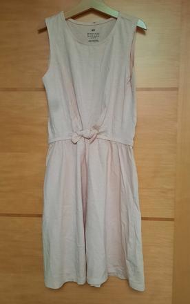 Růžové šaty h&m, h&m,146