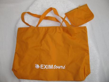 Plážová oranžová taška,