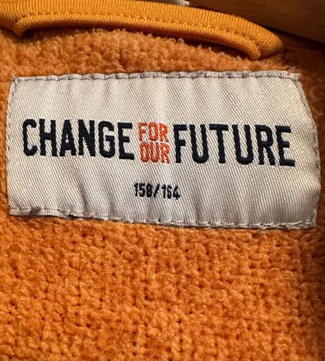 Mikina z pleteného fleecu s kapucí, tchibo,158