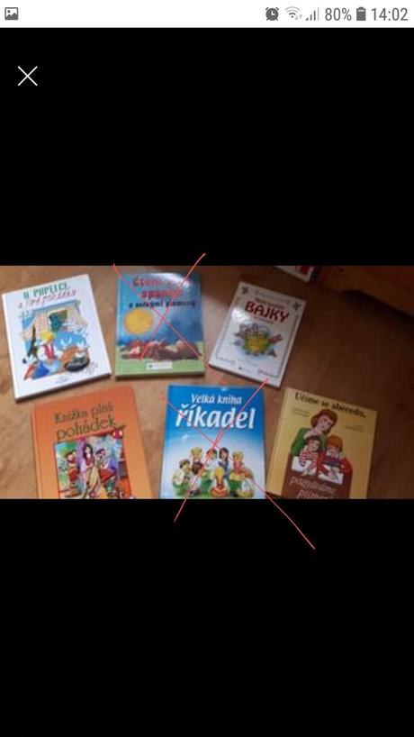 Dětské knihy, pohádky,