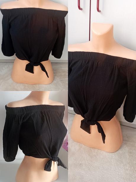 Crop top zn."pull & bear" vel."s", pull&bear,s