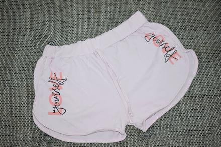 Hezké světle růžové kraťasy, velikost 152/158, 152