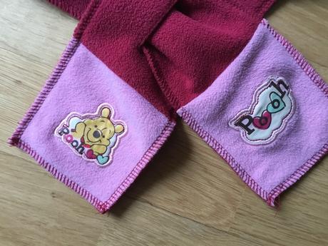 Šála flísová medvidek pú, disney,80