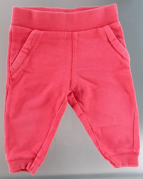 Tepláky červené - 62/68, 62