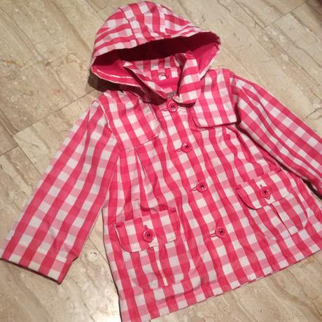 Přechodový kostkovaný kabát, 104