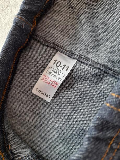 Džínové legíny george tmavě modré 140, george,140