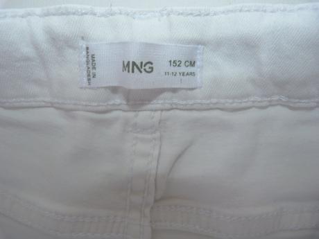 Mango bílé kraťase vel. 152, mango,152
