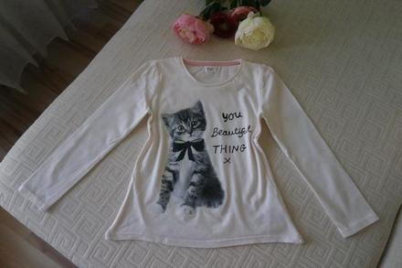 Tričko s kočičkou, f&f,122