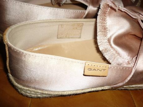 Dámské pudrově růžové espadrilky gant, gant,39
