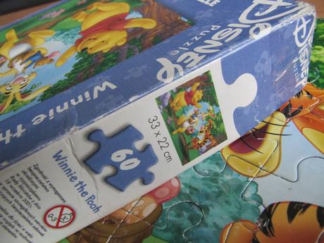 Puzzle - medvídek pú, 