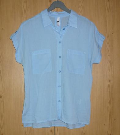 Světle modrá dámská košile takko fashion, takko,36