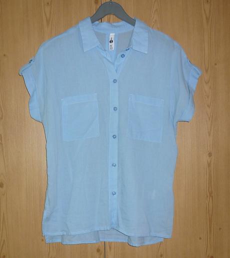 Světle modrá dámská košile takko fashion, takko,36