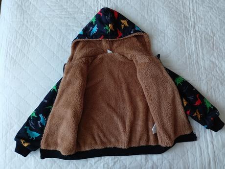 Teplá mikina bunda, 128/134, 134