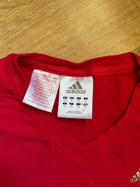 Tričko adidas, adidas,164