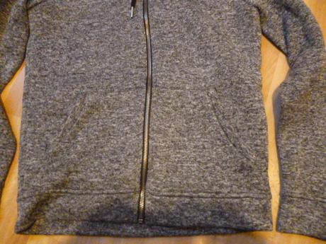 Pleteninová mikina s kožíškem vel.s, primark,s