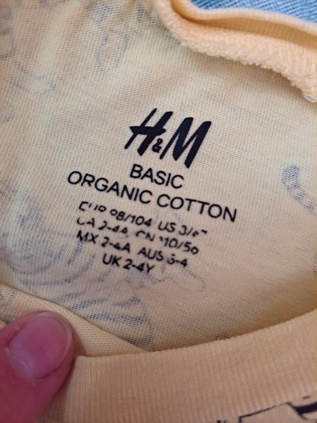 Tričko tygři, h&m,98