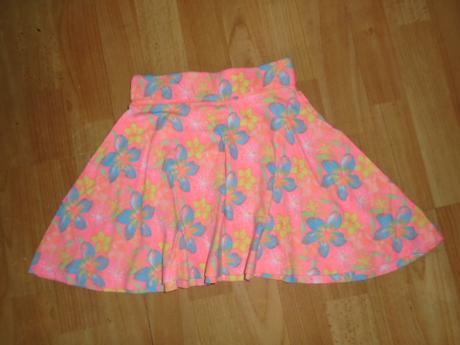 Sukně kolová květy vel 6/7 l 122, young dimension,122