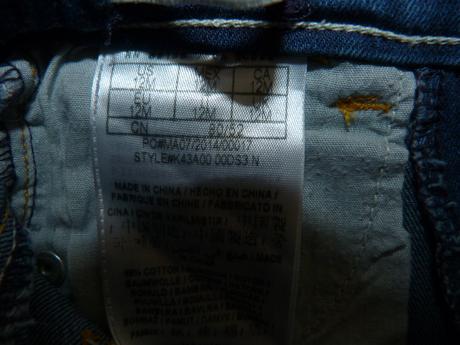 Guess tmavě modré rifle vel.80, guess,80