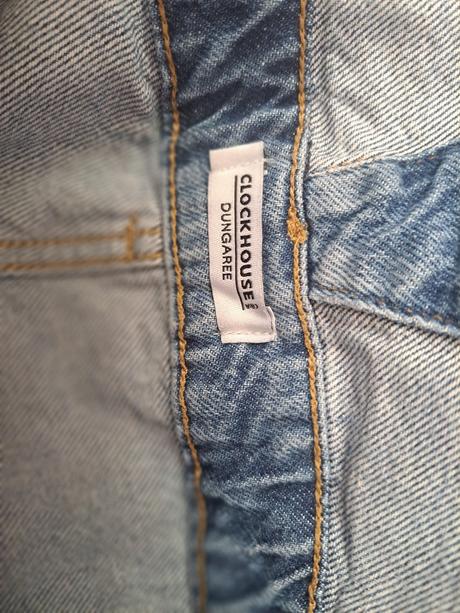 Džíny s laclem, c&a,36