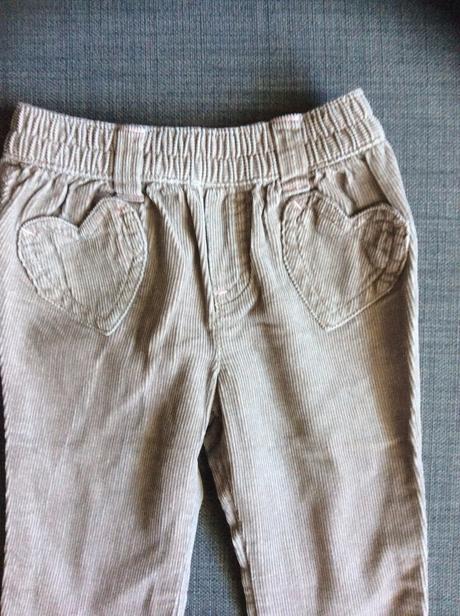 Jemné manžestrové kalhoty zn. cherokee, cherokee,68