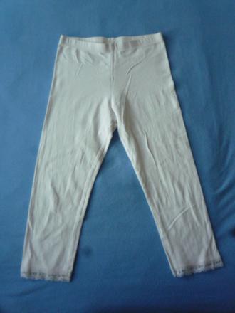 3/4 legíny s krajkou h&m vel. 146, h&m,146