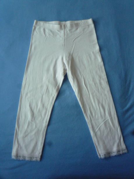 3/4 legíny s krajkou h&m vel. 146, h&m,146