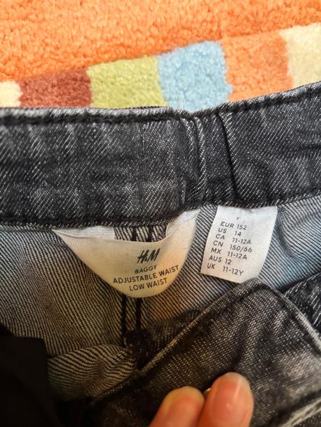 Džíny, h&m,152