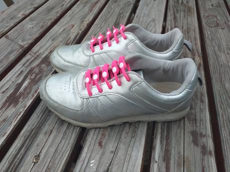 Tenisky pro holky - stříbrné, vel. 36, 36