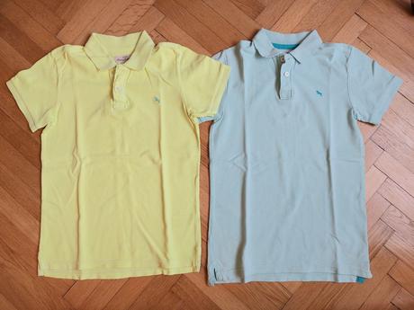Tričko polo 2ks, h&m,134