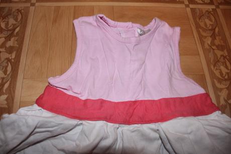 Dívčí šaty třešínky vel. 74 - 80, 74