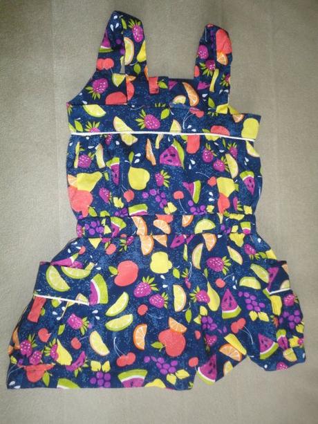 Krásný letní overal girl2girl, vel. 3 roky, girl2girl,98