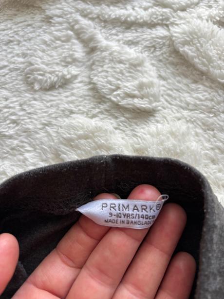 Legíny tmavě šedé - v.9/10 let, primark,140