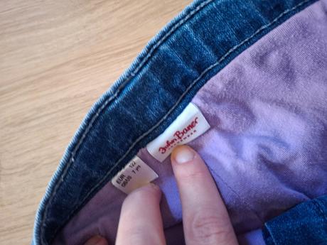 Zateplené rifle, džíny 122/128, bonprix,122