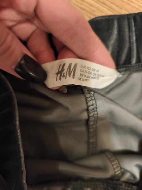 Lesklá třpytivá tepláková souprava h&m, h&m,152