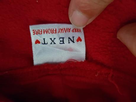 Fleesová mikina značky next,vel. 2-3 roky(98cm)., next,98