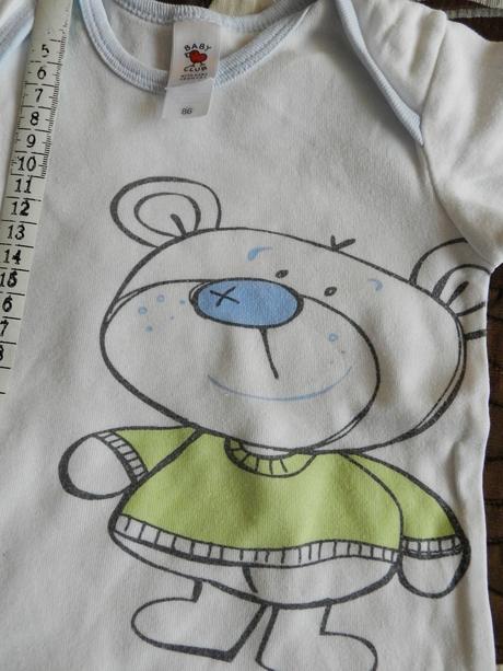 Body dlouhý rukáv medvěd, c&a,86