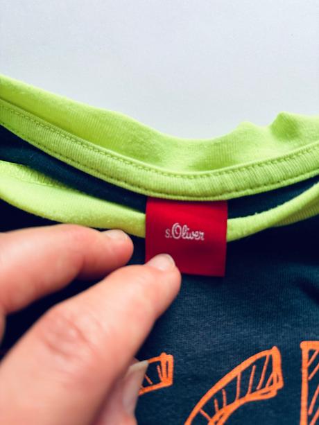 Triko modré - v.116/122, s.oliver,116