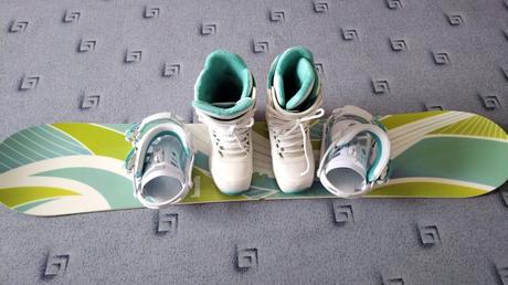 Dámský snowboard komplet, 140-149 cm