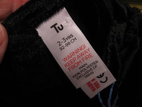 Kostým-šaty malá čarodějka,